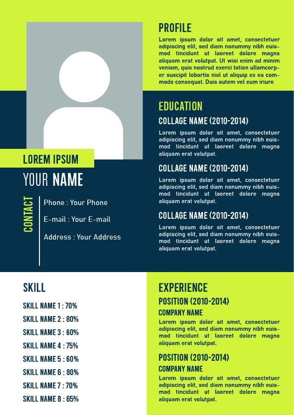 Resume and CV Template 05